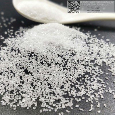 厂家直销酸洗一级优质白刚玉粒度砂系列产品F16-F80 媲美日本产品图3
