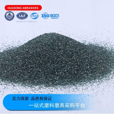 厂家供应绿碳化硅 磨料 微粉碳化硅 超硬金属加工用绿色碳化硅图2