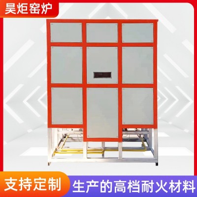 山东淄博厂家直营 天然气自控高温梭式窑炉工业炉工业电炉网带炉图2