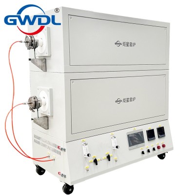 供应高温真空双管管式炉GWL-GA-2真空气氛管式电阻炉双管管式电炉图2