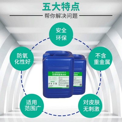 黑色金属机械设备环保防锈喷淋五金件防氧化防锈力强重油污清洗剂图2