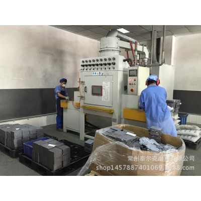 厂家定制多晶硅锭喷砂机，多晶硅锭自动喷砂机，品质优价格便宜图2