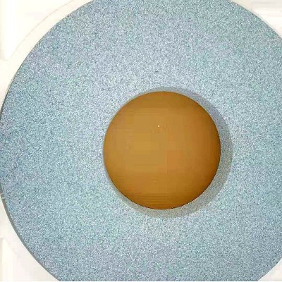 定制白鸽磨橡胶辊大气孔空心球蜂窝750*75*305黑碳绿碳化硅砂轮图4