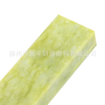 天然绿宝石玛瑙磨刀石 家用精磨镜面抛光修脚刮胡木工军刀磨刀石图2