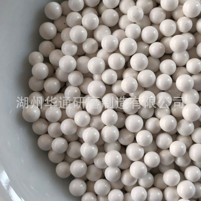 厂家批发白色圆珠高频瓷特白圆球磨料精抛耐磨研磨石图3