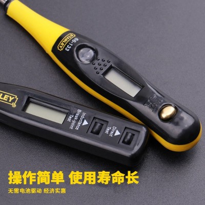 史丹利工具测电笔螺丝批试电笔100-500V 150/180mm 66-119-23/1 20图5