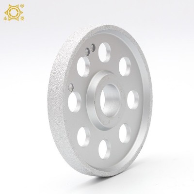 钎焊金刚石手工轮石材角磨机磨轮加工大理石磨边轮修边手工轮厂家图3