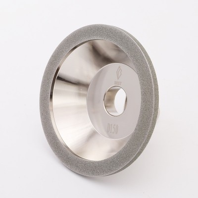 电镀金刚石碗型砂轮石材金属加工打磨万能合金刀可定 制磨刀机砂图3