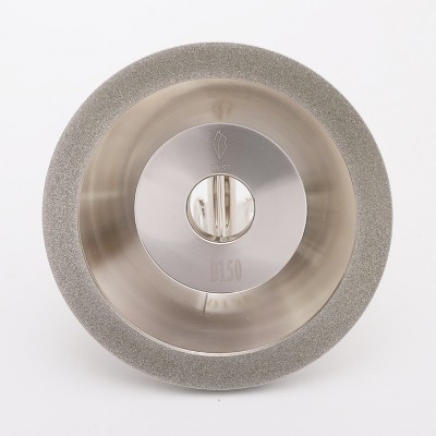 电镀金刚石碗型砂轮石材金属加工打磨万能合金刀可定 制磨刀机砂图4