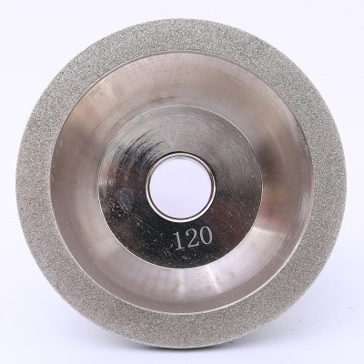金刚石电镀碗型砂轮石材金属加工打磨万能合金刀磨刀机砂轮图4