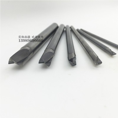 进口金刚石PCD雕刻刀硅铝石墨铜碳纤维铣刀3 4 5 6 8 10mmPCD铣刀图3