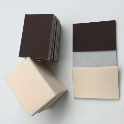 背绒海绵砂块手机塑胶模型产品打磨抛光漆面抛光片陶瓷海绵砂纸片图2