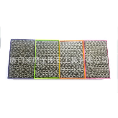 手刷陶瓷岩板手磨块手持磨块 电铸金刚石手擦块 玻璃磨边倒角打磨图2