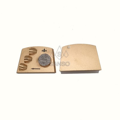 PCD金刚石磨块Lavina梯形磨块图2