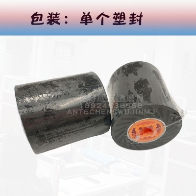 黄芯橡胶轮砂拉丝机虫子砂布筒用橡胶抛光轮90*100滚筒橡皮拉丝轮图4