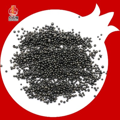 精密铸造树脂砂宝珠砂电熔陶粒20-40目消失模涂料黑色球形宝珠砂图2