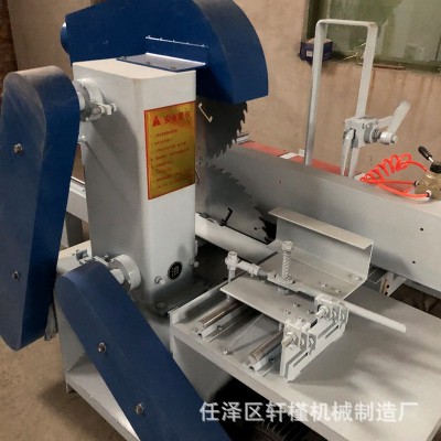 大型圆木推台锯 原木推台锯 木工机械开料锯方木圆木一体机图3