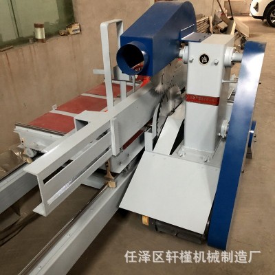 大型圆木推台锯 原木推台锯 木工机械开料锯方木圆木一体机图4