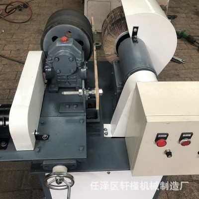 小型布轮抛光机 全自动圆管除锈拉丝机 散热管 抛光研磨设备