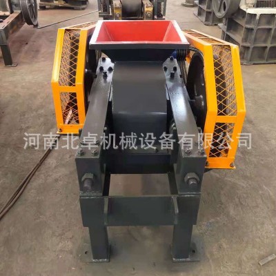 焦炭齿牙对辊破碎机 煤矸石双齿辊式粉碎机 小型铝渣对辊式破碎机图4
