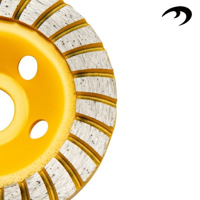 金刚石波纹磨轮涡轮齿碗型混凝土石材角磨机石头打磨大理石图3