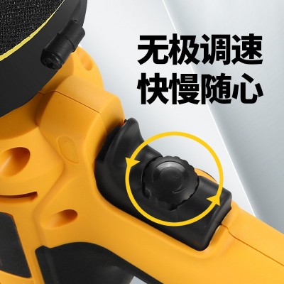 汽车抛光机 可调速车用美容打蜡机封釉机抛光瓷砖手持电动 打磨机图5