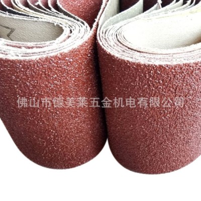 610*100坦克机平接砂带棕刚玉红砂非标制作木工家具打磨40-400目图3