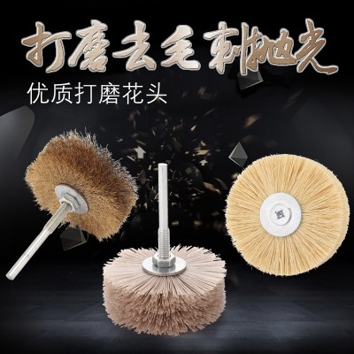 厂家直销进口磨料 透明丝打磨花头 红木家具专用花头 打磨 耐磨图5