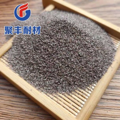 现货供应喷砂机抛丸机用钢砂棕刚玉 高硬度棕刚玉金刚砂粉图3