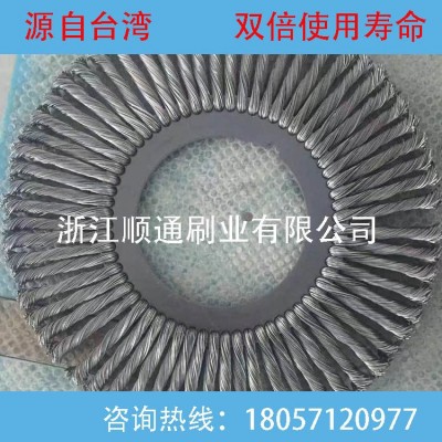 厂家直销免酸洗钢丝刷 钢丝轮拉丝机上海环保设备退火线材处理图5