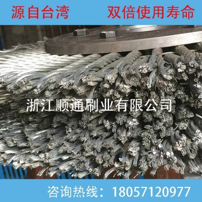 厂家碗型钢丝轮定制 工业级不锈钢打磨除锈刚丝轮 抛光铜丝轮图3