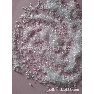 砂纸用玻璃砂 60/80/100目纯白色透明玻璃砂 价格*惠图5