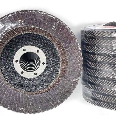 零售出口锻烧砂100mm-180mm 跨境亚马逊百页片砂布百叶片不锈钢用图2