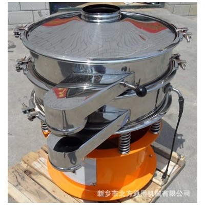 源头厂家粉体碳酸钙超声波振动筛黏性碳酸钙粉超声波筛分设备工厂图3
