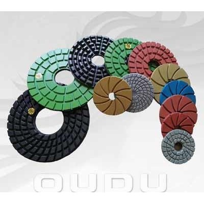 7寸金刚石水磨片加厚高品质10寸地板翻新片地坪250mm树脂磨片水磨