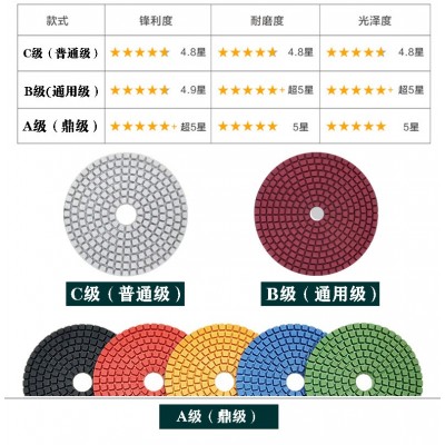 金刚石水磨片外贸厂家批发直销大理石花岗岩水泥地面瓷砖磨片抛光图3