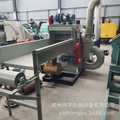 供应小型强制进料木板粉碎机秸秆树枝机木板条下脚料粉碎机图4