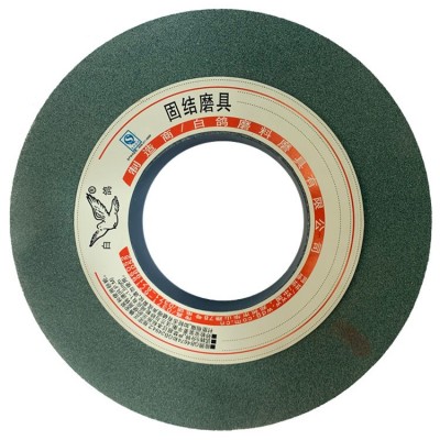 GC绿碳化硅陶瓷砂轮 400*40*75平形砂轮外圆磨轧辊合金400*40*127图5
