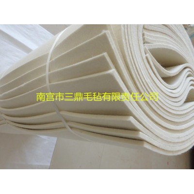 不锈钢冷轧卷用毛毡条 精密钢带用毛毡条图4