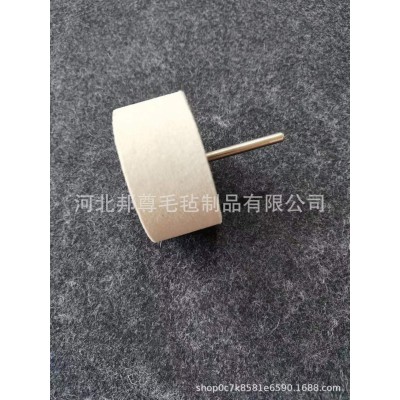 加工抛光打磨电磨头羊毛轮打磨头羊毛磨头带柄美甲首饰钨钢抛光轮图5