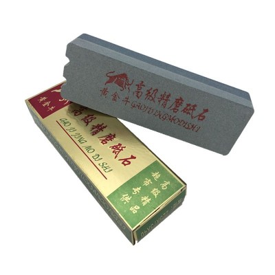 厂家黄金牛磨刀石双面大块油石棕刚玉家庭用砥石快速开刃图5