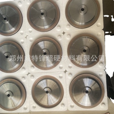 金刚石、CBN双端面斜边青铜烧结砂轮、各种金属加工倒角加工图5