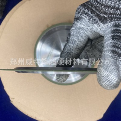 金刚石/CBN14F1树脂双端面加强切割片，砂轮加工钨钢使用图4