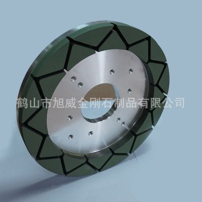 陶瓷釉面砖树脂M分段式磨轮 微晶砖干磨金刚石砂轮 精磨修边砂轮图4
