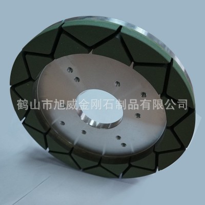 陶瓷釉面砖树脂M分段式磨轮 微晶砖干磨金刚石砂轮 精磨修边砂轮图5