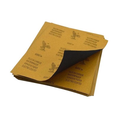 鹰牌砂纸干湿两用水砂纸家具汽车木工艺品手办碳化硅打磨抛 光打磨图2