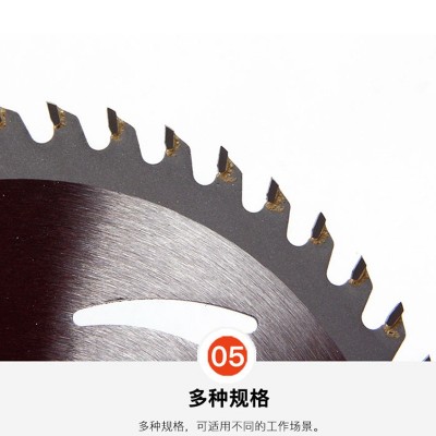 165X20X48T问号槽风孔木材锯片角磨机切割片木工切木头合金圆锯片图3