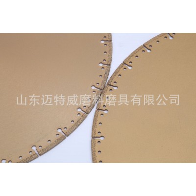 超硬金刚石切割片500#钎焊金属切割片钎焊锯片铸件切割金属切割图4