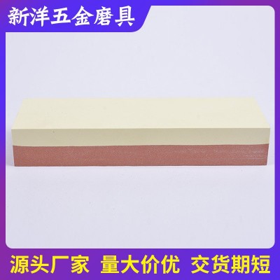 批发双面磨刀石家用磨石磨刀器厨房家用棕刚玉磨砥石定角磨刀器图2