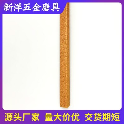 油石条磨刀石磨具抛光玉石打磨圆三角小油石打磨细砂条搓条圆棒图3